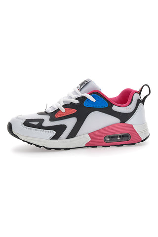 Mehrfarbige Sneakers mit seitlichem Leone-Logo W0508