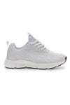 Sneakers Bianche Con Lacci Leone W0498