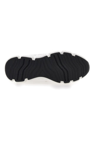Sneakers Bianche Con Lacci Leone W0498