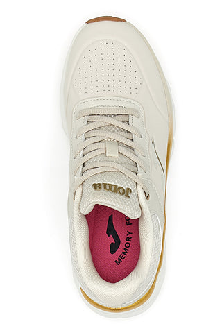 Beigefarbene Sneakers mit Memory-Schaum Joma Aires 2425