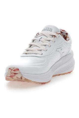 Joma Bree Lady 2402 weiße Sneakers mit floraler Sohle
