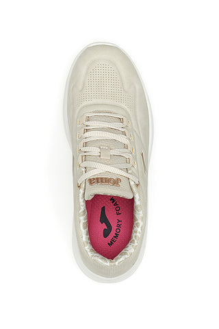 Beige Sneaker mit Schnürsenkeln JOMA N-400 Lady 2425 