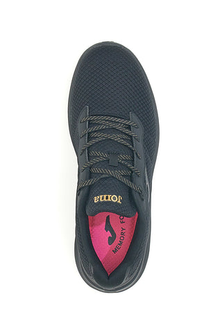 Sneakers Sportive Nere In Mesh con lacci Joma N-100 Lady 2421
