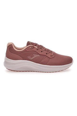 Rosa Sneaker mit Obermaterial aus Stoff Joma N-100 Lady 2429