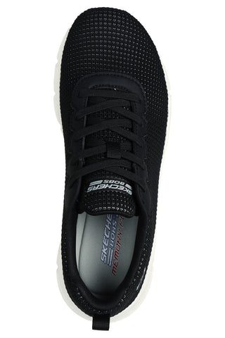 Skechers BOBS Sport B Flex Schwarze Turnschuhe - Visionary Essence