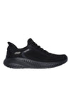 Schwarze Sneakers Vegan Skechers Bob Squad Chaos Current Muse