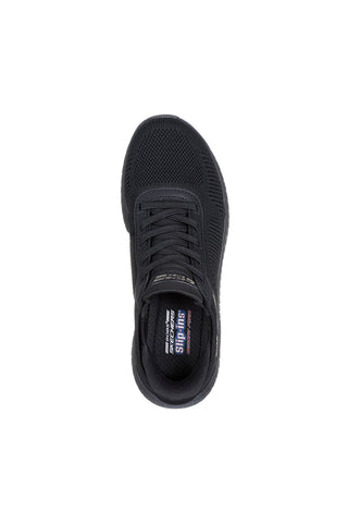 Schwarze Sneakers Vegan Skechers Bob Squad Chaos Current Muse