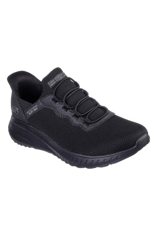 Skechers Bob Squad Chaos Daily Inspiration Schwarze Slip-Ins-Sneaker