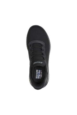 Skechers Bob Squad Chaos Daily Inspiration Schwarze Slip-Ins-Sneaker