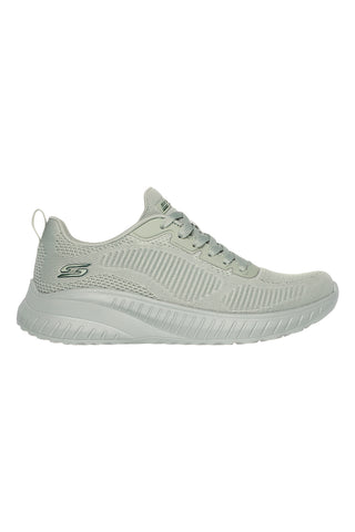 Beigefarbene Turnschuhe mit Memory-Schaum Skechers Bobs Squad Chaos Face Off