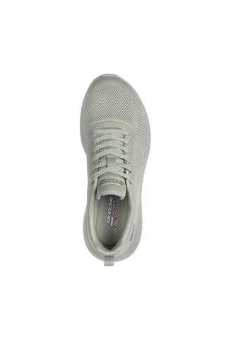 Beigefarbene Turnschuhe mit Memory-Schaum Skechers Bobs Squad Chaos Face Off