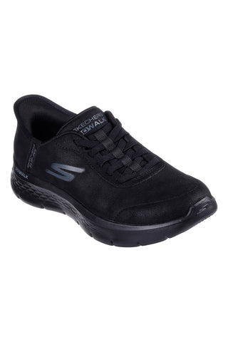 Schwarze Slip-Ins Skechers Go Walk Flex Mali Sneakers