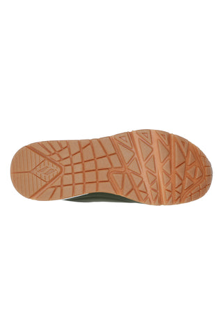 Sneakers Verde Oliva Skechers Street Uno - Shimmer Away