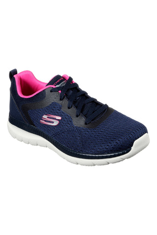 Blaue und rosa Turnschuhe SKECHERS Bountiful - Quick Path