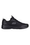 Skechers Dynamight 2 Social Orbit schwarze Sneakers mit Memory-Form