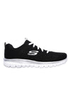 Sneakers Nere e Bianche Con Pianta Larga Skechers Graceful Get Connected