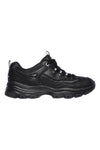 Sneakers Nere con Soletta Memory Foam Skechers Iconic