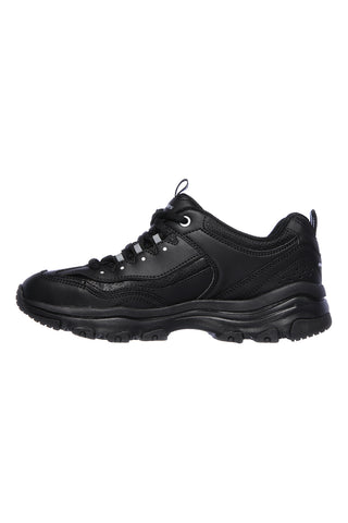 Sneakers Nere con Soletta Memory Foam Skechers Iconic