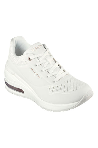 Sneakers Bianche Con Memory Foam Skechers Million Air Elevated Air