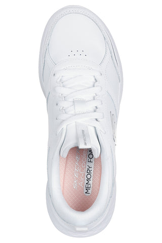 Weiße Turnschuhe mit luftgekühltem Memory-Schaum Skechers Lite Pro Sleek Citizen System