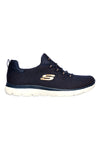 Blaue Sneakers mit Memory Foam-Sohle SKECHERS SUMMITS-BRIGHT BEZEL