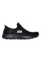 TOTAL BLACK VEGAN SNEAKERS SKECHERS SUMMITS UNKNOWN TRAIL