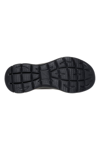 TOTAL BLACK VEGAN SNEAKERS SKECHERS SUMMITS UNKNOWN TRAIL