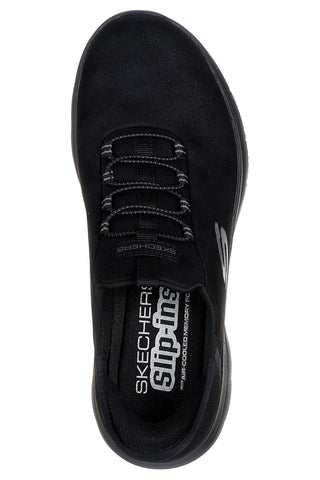 TOTAL BLACK VEGAN SNEAKERS SKECHERS SUMMITS UNKNOWN TRAIL