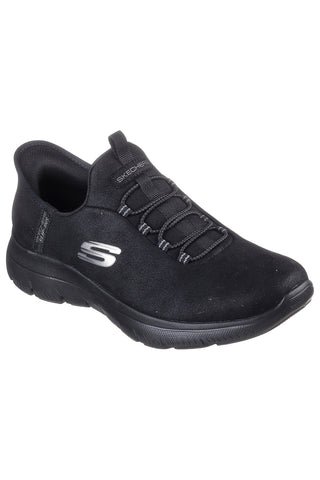 SNEAKERS TOTAL BLACK VEGANE SKECHERS SUMMITS UNKNOWN TRAIL