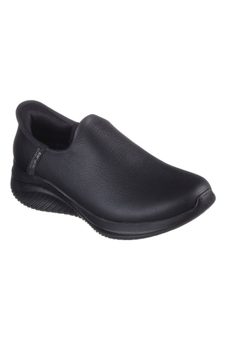 Schwarze Skechers mit Slip-Ins Ultra Flex 3 All Smooth