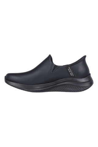 Schwarze Skechers mit Slip-Ins Ultra Flex 3 All Smooth