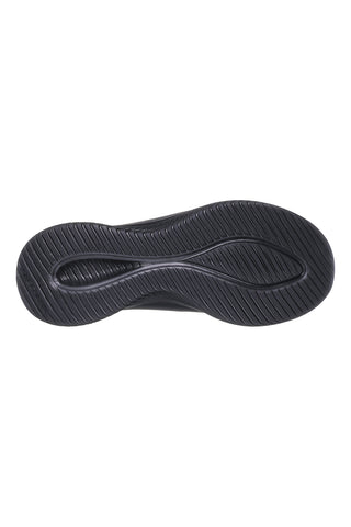 Schwarze Skechers mit Slip-Ins Ultra Flex 3 All Smooth