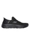 Schwarze Sneakers Skechers Hands Free Slip-ins GO WALK Flex - Großer Einstieg