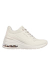 Beige Skechers Million Air Elevated Air Sneakers