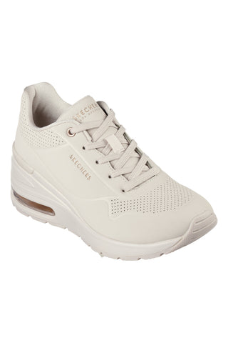 Beige Skechers Million Air Elevated Air Sneakers