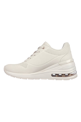 Beige Skechers Million Air Elevated Air Sneakers