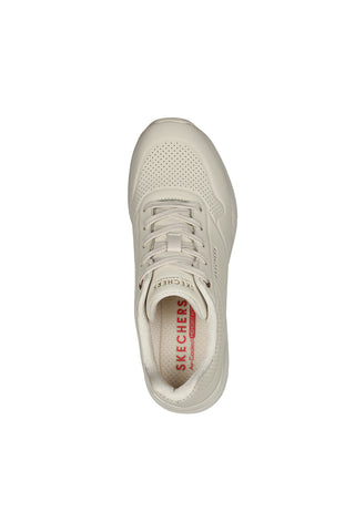 Beige Skechers Million Air Elevated Air Sneakers