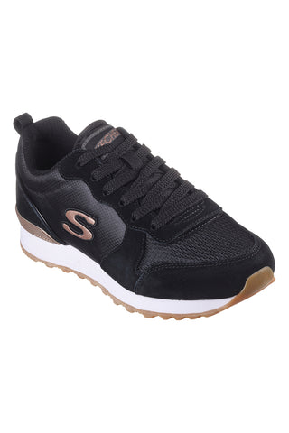 Skechers OG 85 Schwarze Turnschuhe - Gold'n Gurl