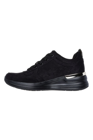 Sneakers Nere con PlatForm Bianco SKECHERS BILLION 2 PRISSY N PLUSH
