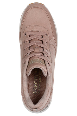 Rosa Turnschuhe mit weißer Plattform SKECHERS BILLION 2 PRISSY N PLUSH