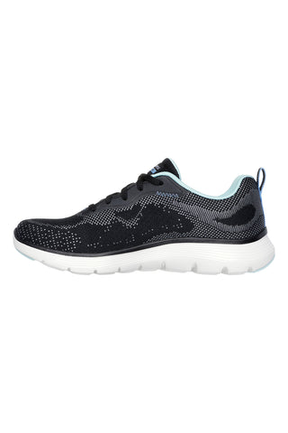 Schwarze Skechers Flex Appeal 5.0 Cruising thru Sneakers