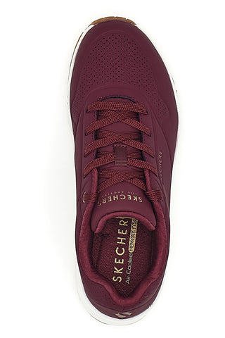 Sneakers Viola con suola bianca da Donna Skechers Uno-Stand on Air