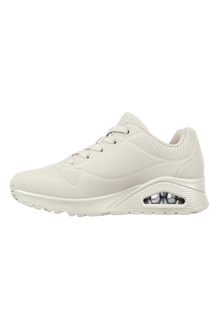 Sneakers Bianco Panna Air-Cooled Skechers Uno-Stand on Air