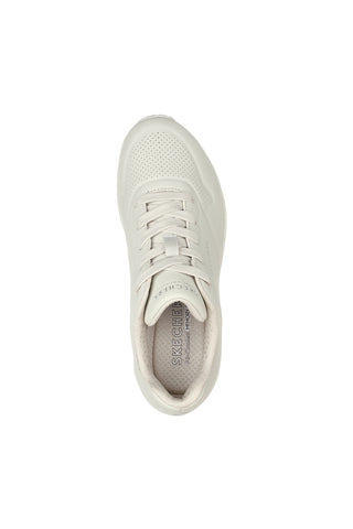 Sneakers Bianco Panna Air-Cooled Skechers Uno-Stand on Air