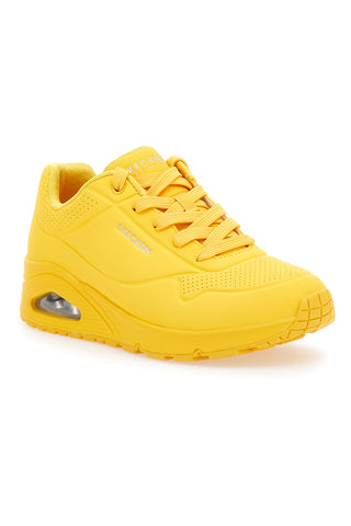 Sneakers Gialle da Donna Skechers Uno-Stand on Air