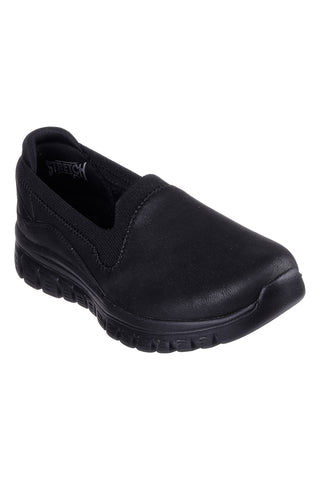 Sneakers Slip On Nere Vegan SKECHERS GRACEFUL LEANING IN