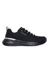 Schwarze Skechers Skech-Air Dynamight 2.0 Modern Glimpse Sneakers