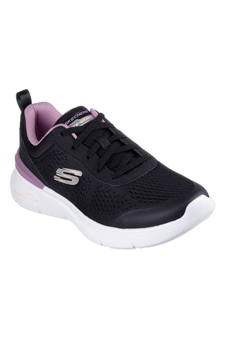 Schwarze und rosa SKECHERS SKECH-AIR DYNAMIGHT 2.0 Sneakers