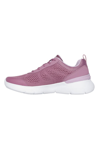 Rosa und weiße SKECHERS SKECH-AIR DYNAMIGHT 2.0 Sneakers