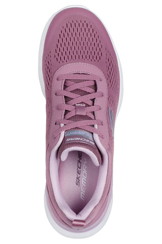Rosa und weiße SKECHERS SKECH-AIR DYNAMIGHT 2.0 Sneakers